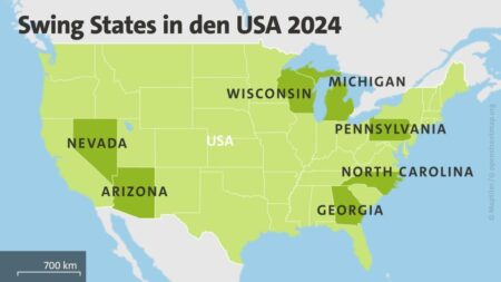 What are the current swing states, and how have they changed over time? – USAFacts