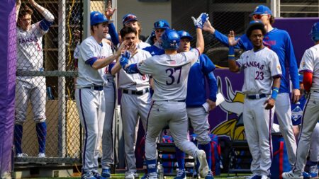Kansas baseball falls out of top 25 in final edition of USA TODAY Sports coaches poll – The Topeka Capital-Journal