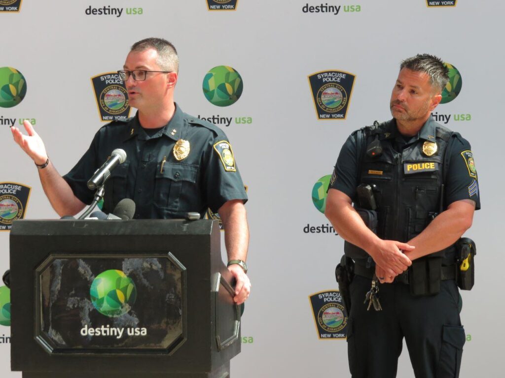 Syracuse Police tout efforts of Property Crimes Task Force at Destiny USA – spectrumlocalnews.com