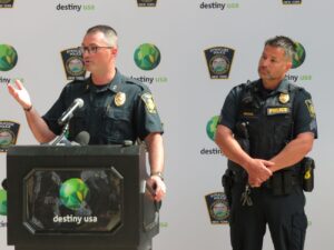 Syracuse Police tout efforts of Property Crimes Task Force at Destiny USA – spectrumlocalnews.com