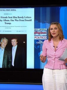 What did reported birthday letter to Epstein say? Trump now suing WSJ – USA Today