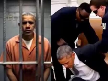 After Obama prison video, Trump says another top Democrat is in ‘Big Trouble’ – The Independent
