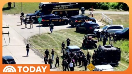 Ohio police officers were eating pizza. They were ambushed and shot, officials say. – USA Today