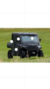 A look at ‘Golf Force One’: the black vehicle following Trump on the golf course – USA Today