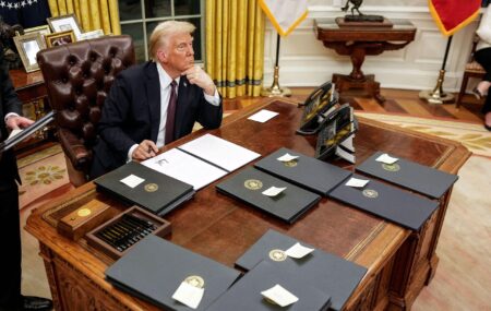 Americans uneasy at Trump’s moves to expand presidential power, Reuters/Ipsos poll finds – Reuters