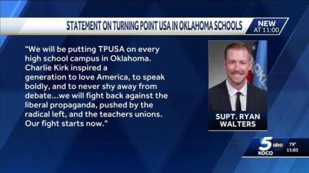 State superintendent calls for Turning Point USA chapter at every high school in Oklahoma – KGOU