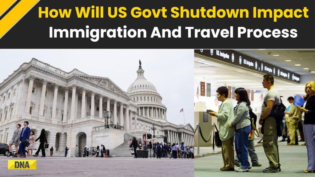 How the US government shutdown can impact travel – BBC