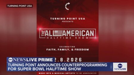 Turning Point USA Unveils Exciting Counterprogram for Super Bowl Halftime Show Turning Point USA announces counterprogram Super Bowl halftime show – KAKE