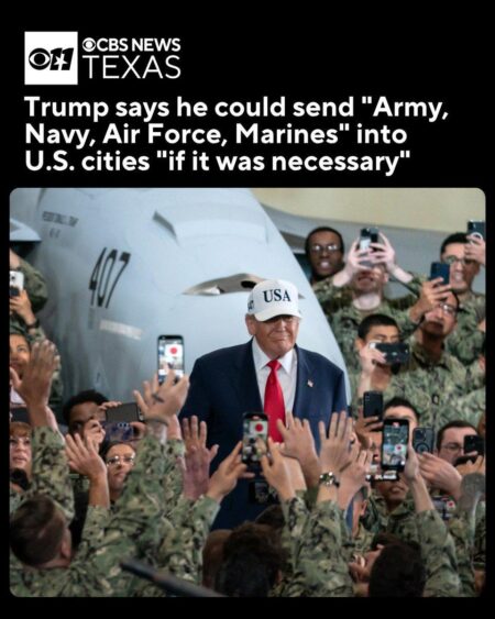 Trump Vows to Deploy Forces Beyond the National Guard to U.S. Cities Trump Says He Is Prepared to Send ‘More Than the National Guard’ Into U.S. Cities – The New York Times