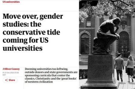 The Rising Conservative Wave Reshaping US Universities Move over, gender studies: the conservative tide coming for US universities – The Guardian