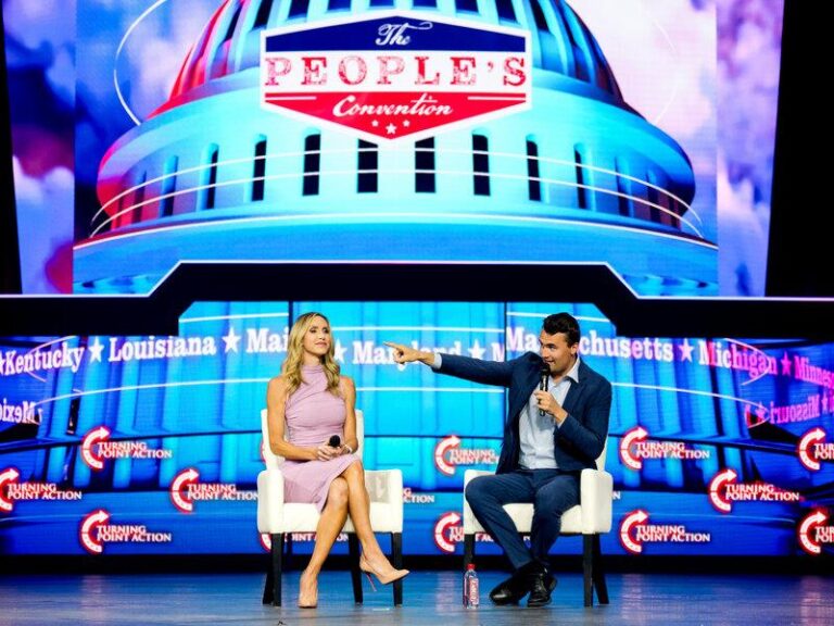 Turning Point USA, the organization founded by Charlie Kirk, is throwing its own Super Bowl halftime show – Yahoo