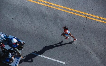 Chaos at US Half Marathon Championship as Lead Runners Take Wrong Turn US Half Marathon Championship ends in chaos as lead runners guided in wrong direction – The Guardian